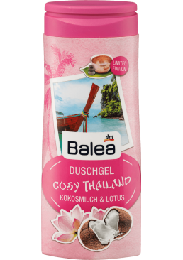 Гель для душа Balea Cosy Thailand c ароматом лотоса і екстрактом кокосового молочка, 300 мл